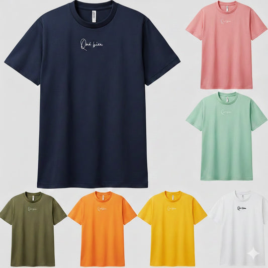 Qué bien バリ伸び ドライTシャツ