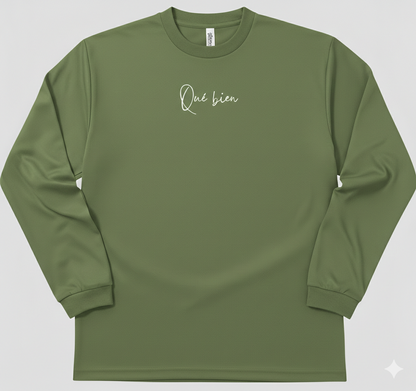 Qué bienドライロングスリーブTシャツ