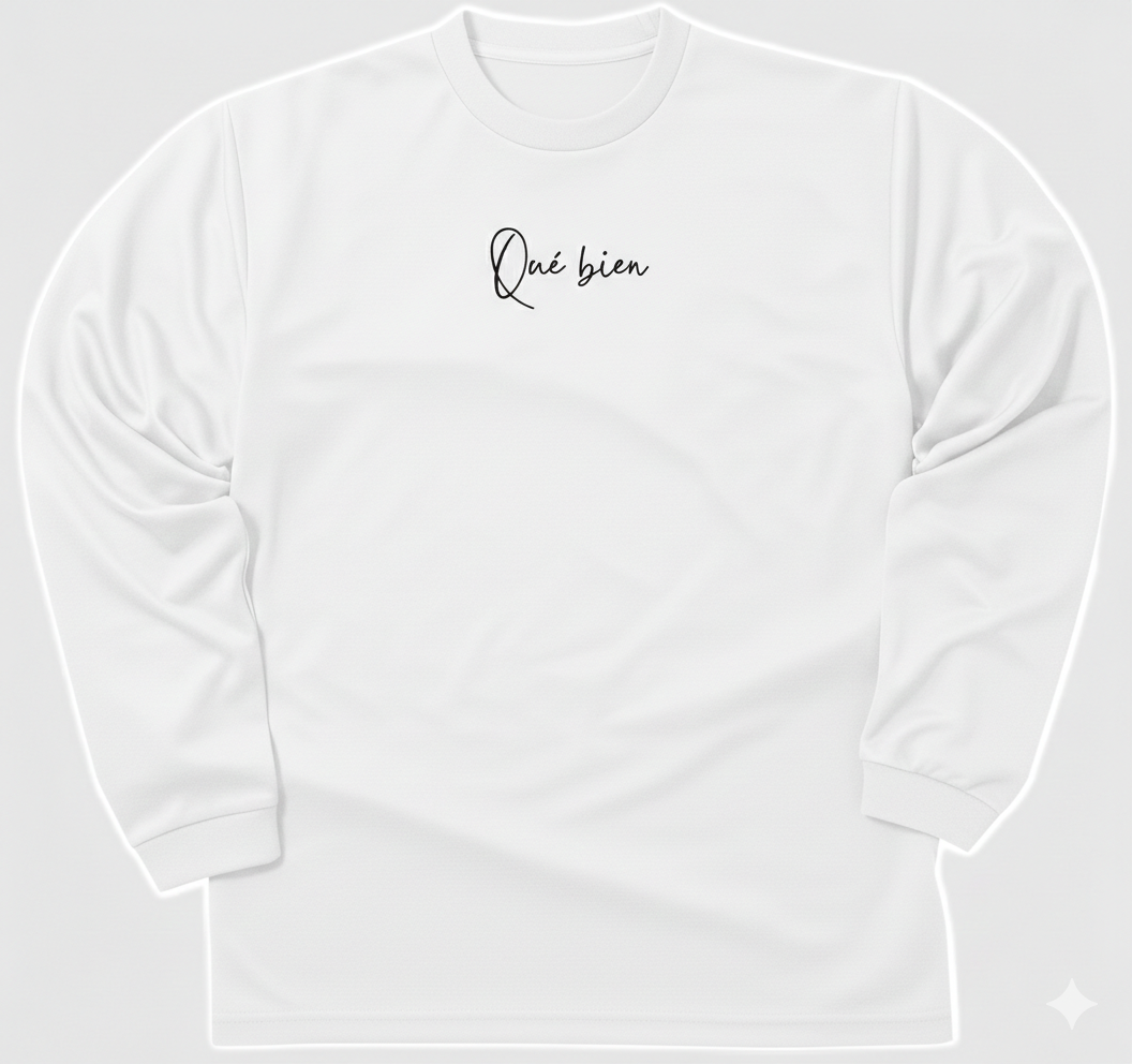 Qué bienドライロングスリーブTシャツ