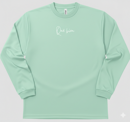 Qué bienドライロングスリーブTシャツ