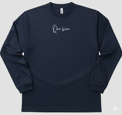 Qué bienドライロングスリーブTシャツ