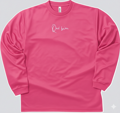 Qué bienドライロングスリーブTシャツ